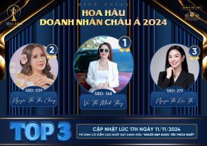 DÀN “BÓNG HỒNG” HOA HẬU DOANH NHÂN CHÂU Á 2024 CHÍNH THỨC TRANH TÀI GIẢI THƯỞNG “NGƯỜI ĐẸP ĐƯỢC YÊU THÍCH NHẤT”